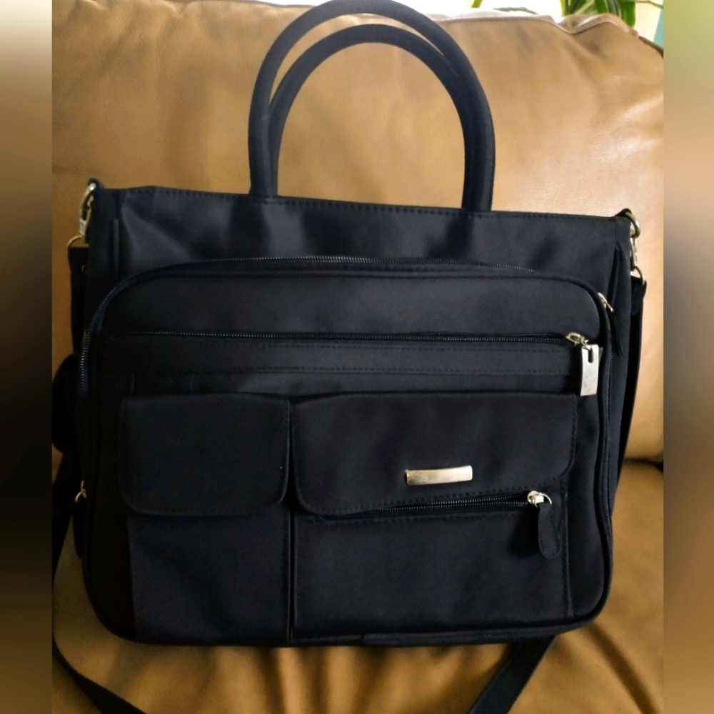 NWOT Nylon  Laptop Crossbody Organizer Bag